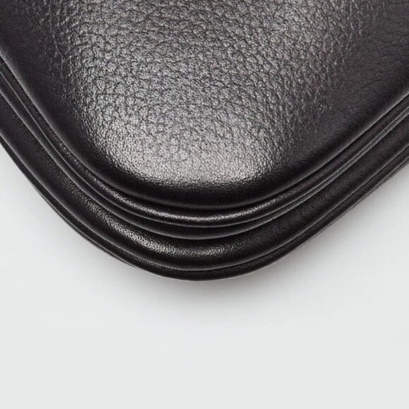 Hermes Black Evercolor Leather Gold Plated Trim Duo 24 Bag - Picture 12 of 12